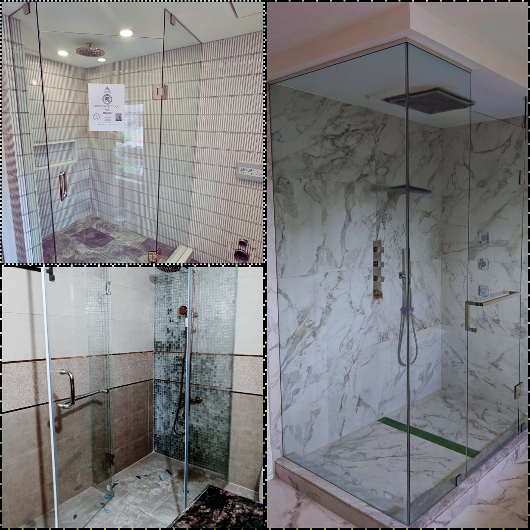 Swing Type Shower Enclosure with Premium Glass Door - Mistry Point Bangladesh